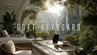 Deep Work Ambient for Empty Libraries and Soft Keyboard Sounds - Focus Music for Deep Concentration