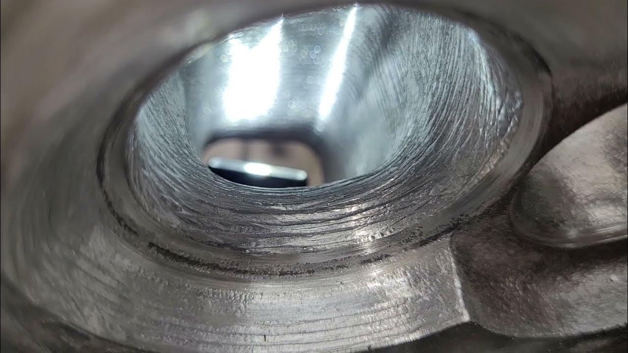 Ported ford 4 0l cylinder head texture debate polished vs grooved