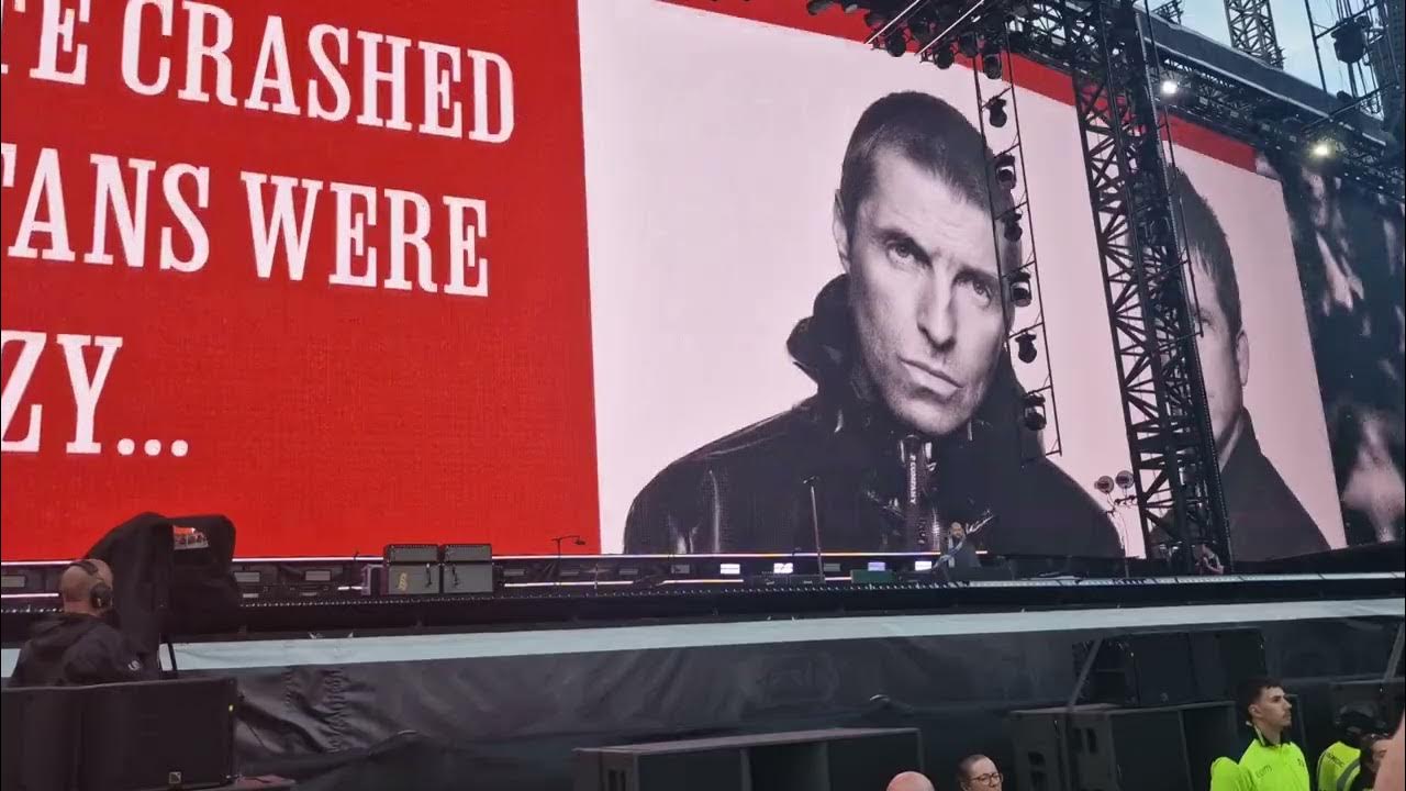 Oasis Walking on at Murrayfield Edinburgh Ftiday 8th August Live 2025 Oasis Walking on at Murrayfield Edinburgh Ftiday 8th August Live 2025
