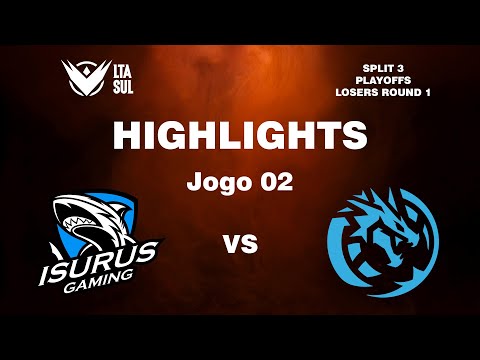 ISG vs LEV - Jogo 02 Highlights | LTA SUL 2025 - PLAYOFFS - SEMANA 2 - MD5 | Isurus vs Leviathan