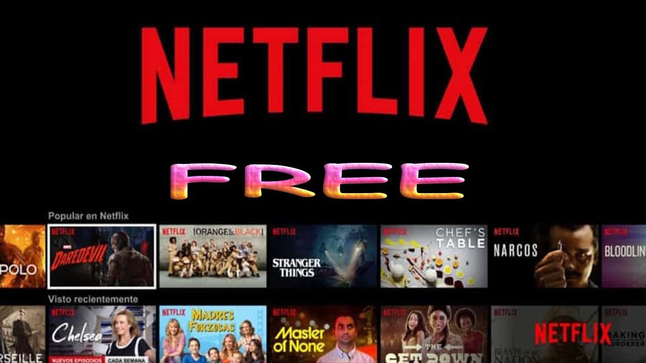 Como conseguir netflix gratis