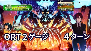 【FGO】Lostbelt No.7 黄金樹海紀行 ナウイ･ミクトラン 惑星を統べるもの GRAND BATTLE 第10節 オルト 2ゲージ 1000万 Bazett 4ターン 2Break ORT