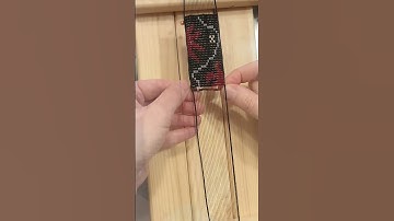 Beaded Bookmark Pattern – DIY Loom Magic ✨ #loombeading #digitalpattern #bookishcrafts #bookmark