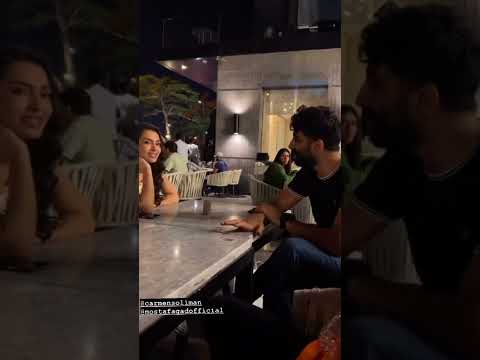 كارمن سليمان بتغني لزوجها مصطفي جاد