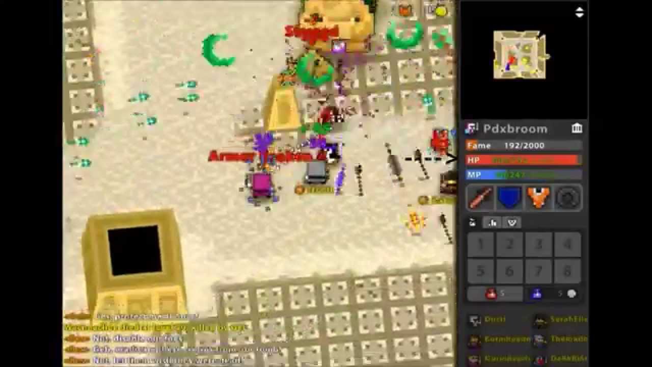 Rotmg:bes shotgun (without nexus) youtube