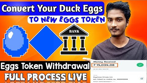 How To Withdraw Eggs Tokens From Waves Exchange Live🔥 Duck Eggs To New Eggs 🔥 New Airdrop Today 🧐