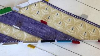 Blocking an Asymmetrical Scarf or Shawl