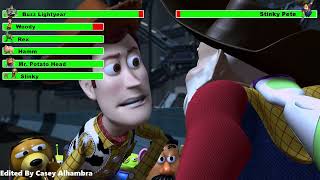 Toy Story 2 (1999) Final Battle with healthbars