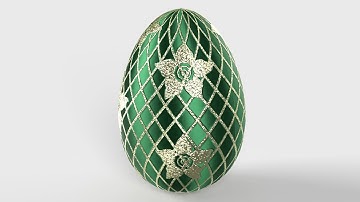 Easter Eggs 3D Model