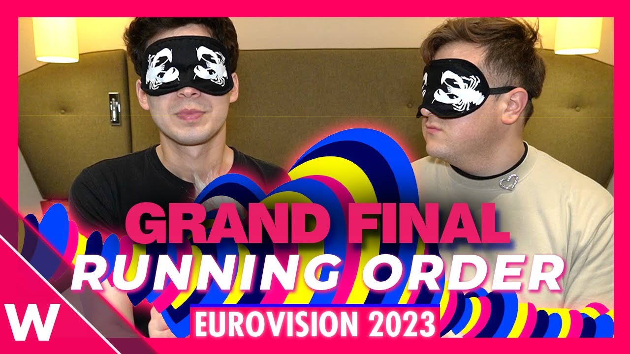 Eurovision 2023 Grand Final Running Order Reaction - YouTube