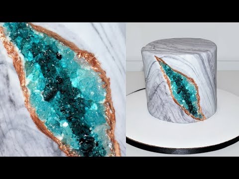 cake-decorating-tutorials-|-how-to-make-a-geode-cake-|-sugarella-sweets