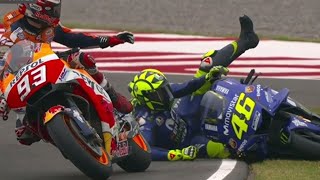 Status WA Lucu MotoGP Jatuhnya Valentino Rossi di jamin ngakak