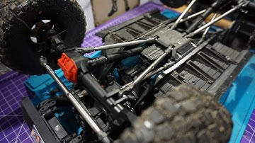 Axial SCX10iii Jeep JLU - How to Solve the Front Axle Issue and Tire Rub - Blind Guy RC