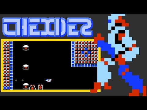 Thexder (FC · Famicom) video game port | full game completion session 🎮