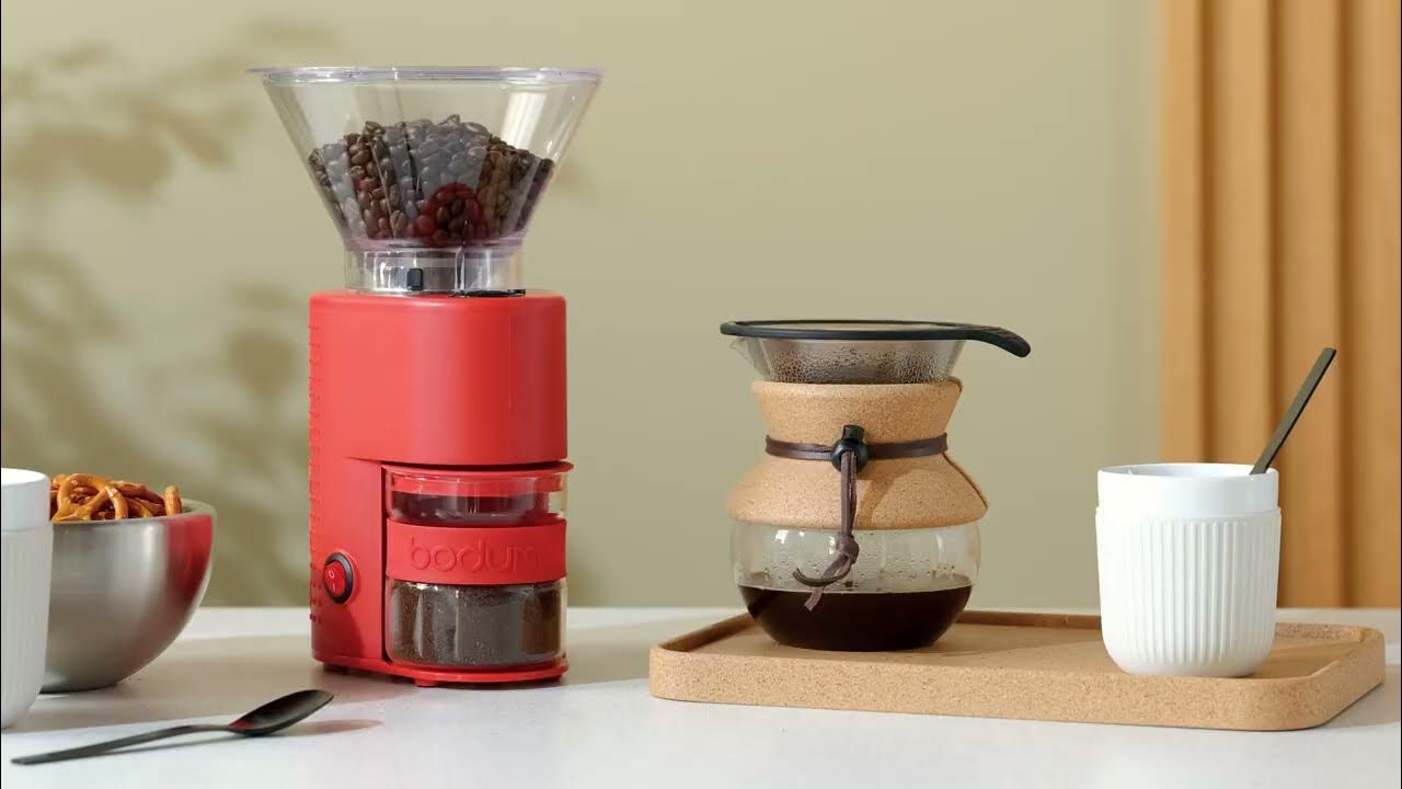 Bodum Bistro Burr Coffee Grinder YouTube