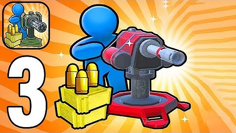 Ammo Fever: Tower Gun Defense - Gameplay Walkthrough Part 3 Upgrade bullets (Android,iOS)