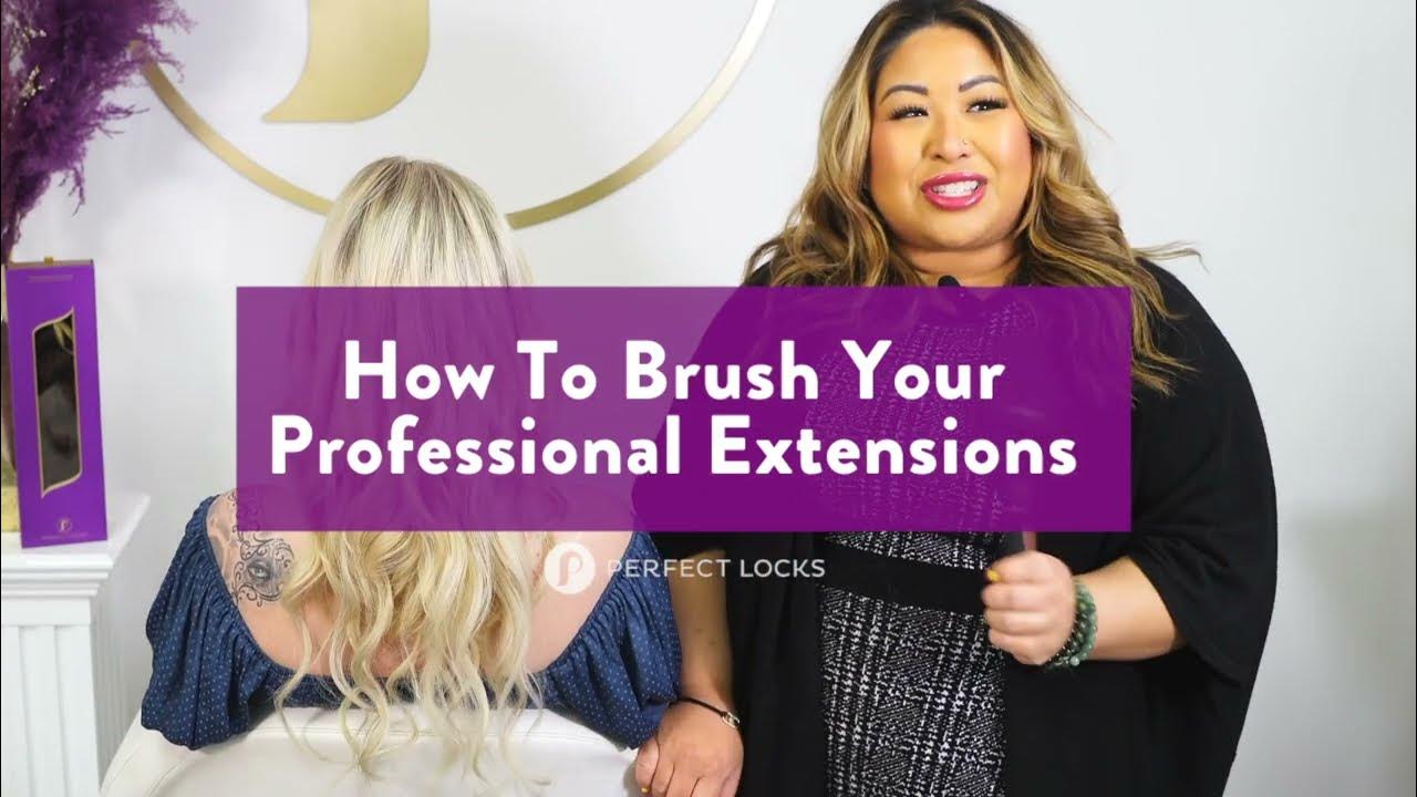 how-to-brush-your-professional-extensions-youtube