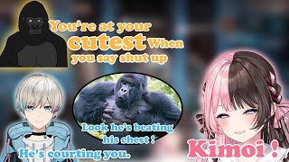 Courted by a gorilla (Bobsappaim/Tachibana Hinano/Virtual Gorilla)