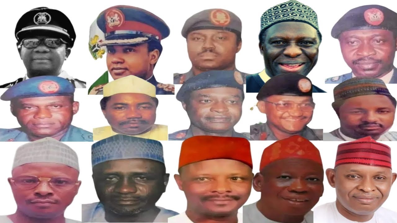 Gwamnonin Kano tun daga ƙirƙirar jihar (1967)