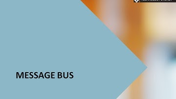 Patterns   Message bus