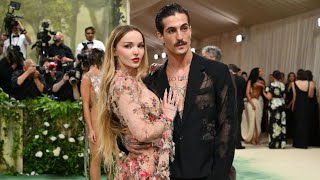 Dove Cameron and Damiano David at event Met Gala 2024