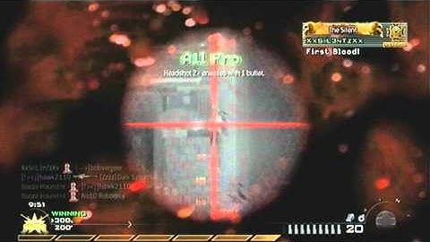 MW2 : Two Back To Back Sniper Collaterals / Double kills -  By XxSiiL3nTzXx - EPIC