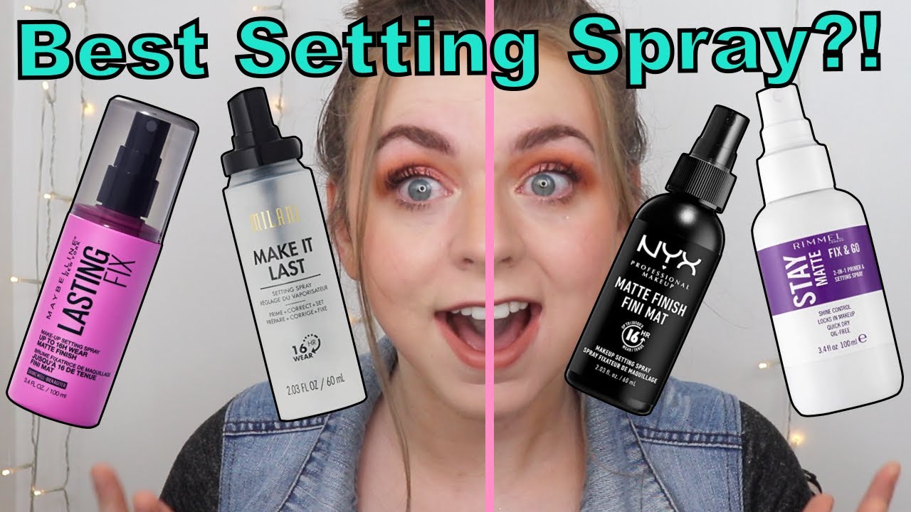 What's The Best Drugstore Setting Spray?!