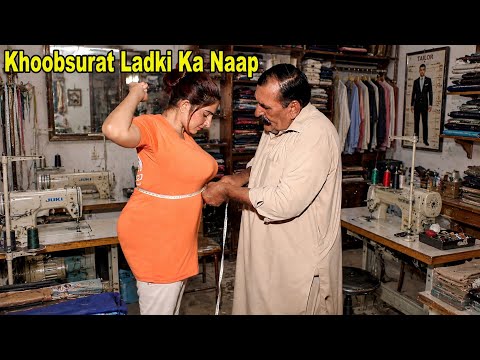 Ladies Tailor Ka Khoobsurat Ladki Ke Jism Ka Naap ! Tharki Darzi ! New Hindi Web Series ! Short Film