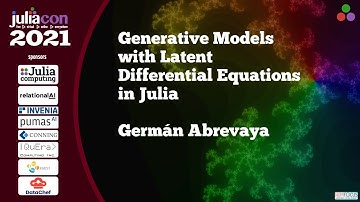 Generative Models with Latent Differential Equations in Julia | Germán Abrevaya | JuliaCon2021