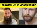 Shaving my beard off after 500 days 