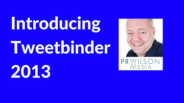 Introducing Tweet Binder -free way to measure Twitter performance