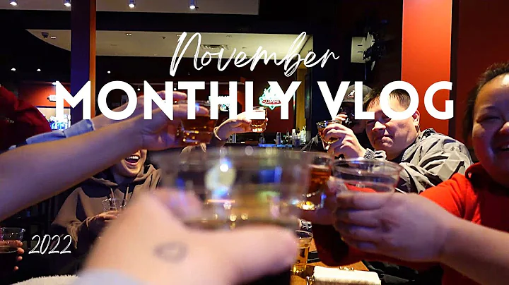 Monthly Vlog | November 2022 | NinaaChaa