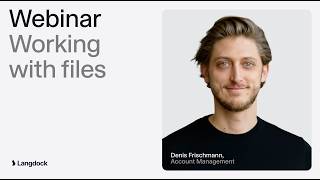 Webinar: Working with Files