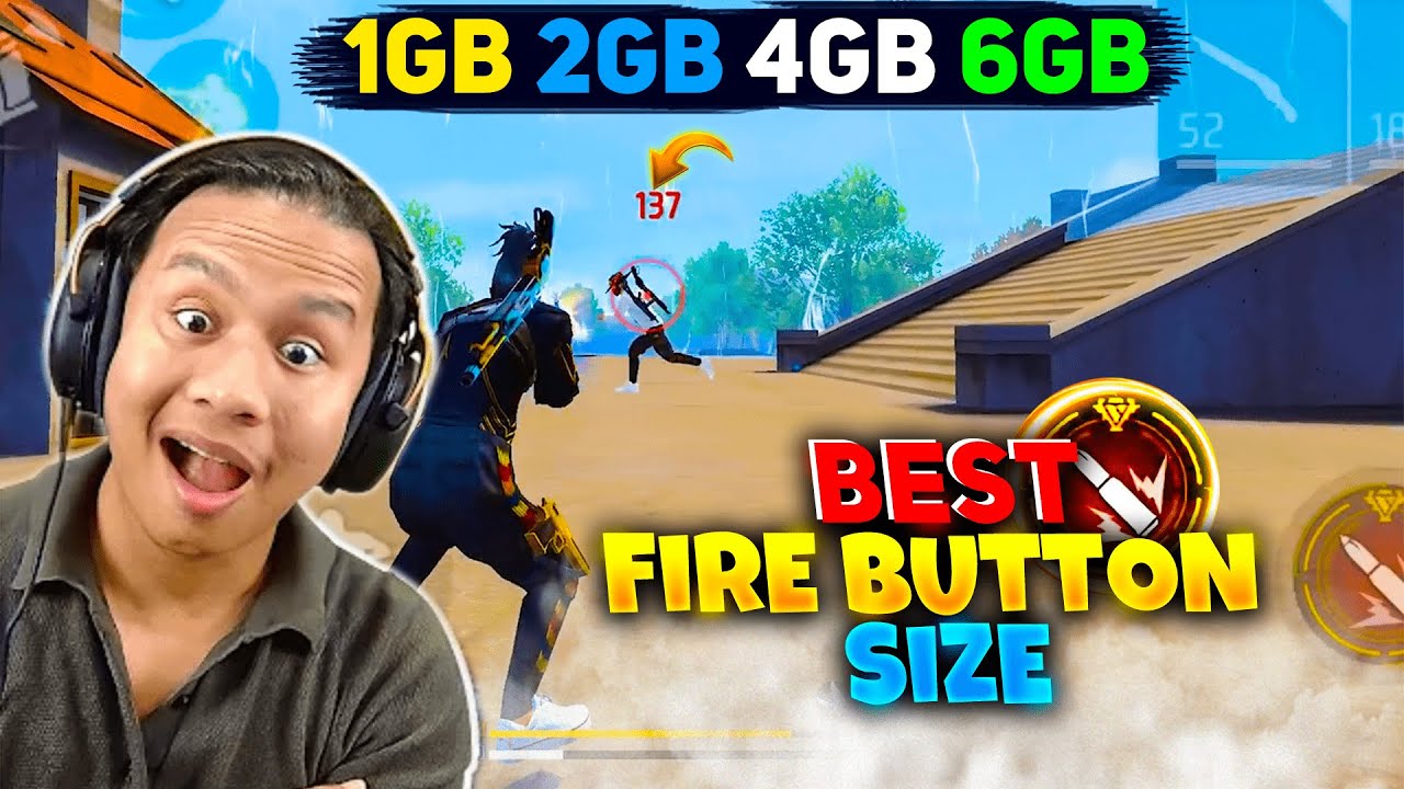 Roblox Fire Button Perfect Fire Button Size & Position For Headshot 🔥| Best Fire Button ...