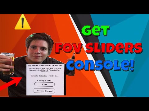 How To Get FOV Sliders On Warzone Console Xbox One//PS4//PS5 120 Field Of View In Warzone Console