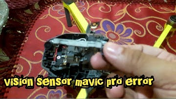 (Tutor Dji Repair ) mavic vision system error #part1