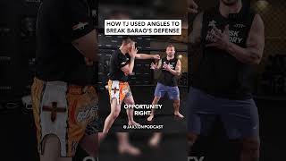How TJ Used Angles to Break Baraos Defense