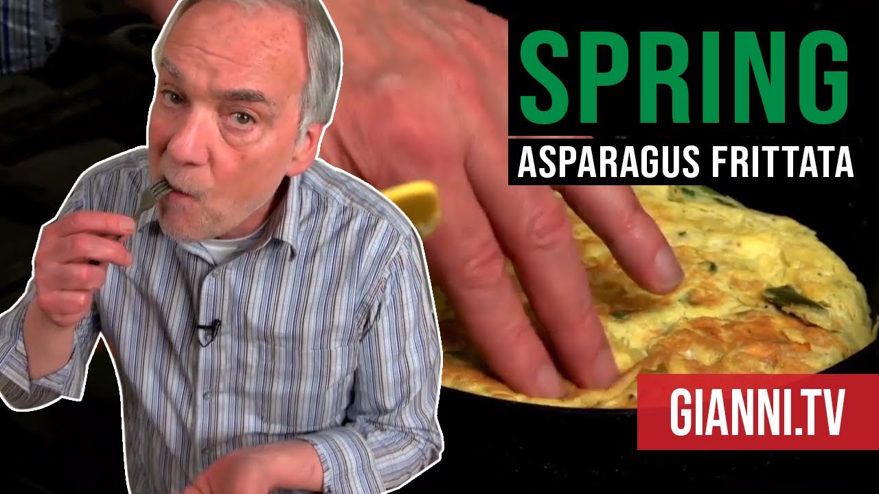 Spring Asparagus Frittata, Italian Recipe - Gianni