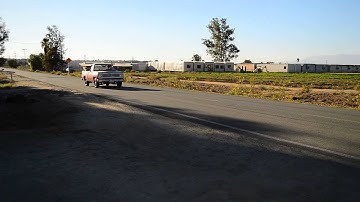 Dodge D100 318 open header drive-by