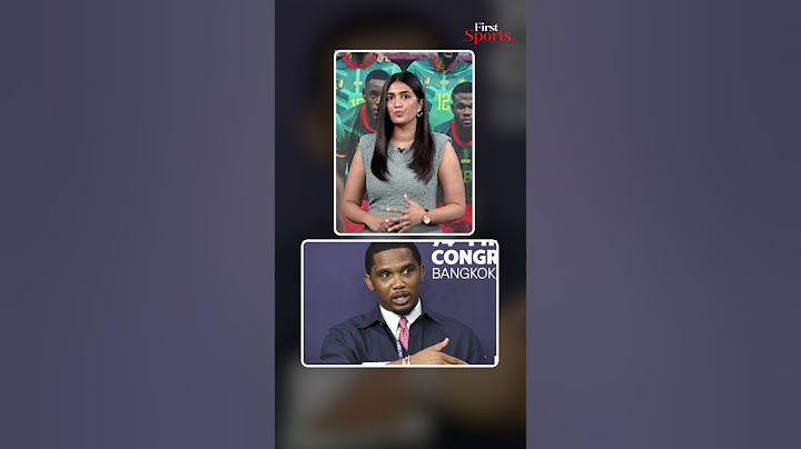 Is Samuel Eto'o Reason For Cameroon Football's Downfall | First Sports With Rupha Ramani