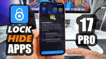 How To LOCK & HIDE Apps on iPhone 17 Pro