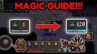 HOW TO FAST LEVEL UP MAGIC IN CURSE OF AROS 2024‼️