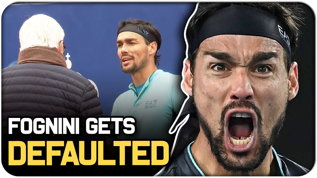 Fognini DISQUALIFIED From Barcelona Open 2021 Tennis News