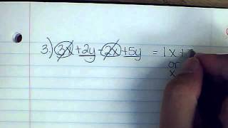 Simplify variable expressions