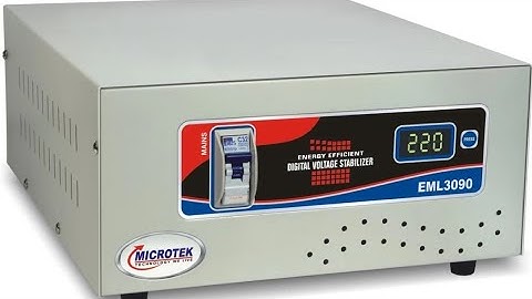 Microtek EML5090 full Detail video coming soon Mainline 5kva stablizer