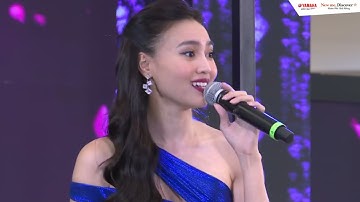 Ninh Dương Lan Ngọc và Chipu xuất hiện xinh đẹp tại Yamaha Grande