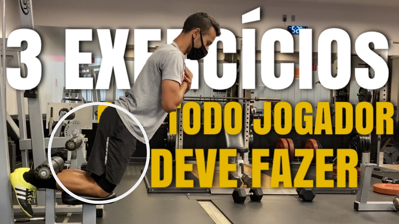 Joga futebol? Veja 6 exercícios para fazer na academia e melhorar