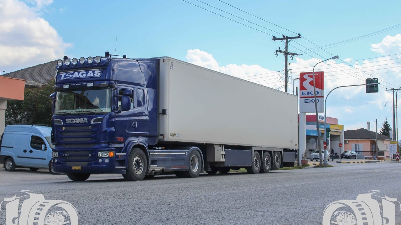 Scania R730 Tsagas Straight Pipe Sound