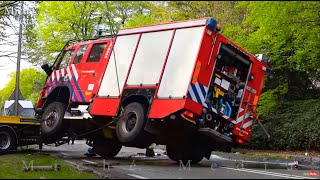 Pozharnaya mashina na boku vo vremya ekstrennoy poyezdki🚒 👨🏼‍🚒 😲