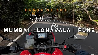 Honda NX 500 | Long ride | Lonavala | Pune | Special Appearance - Oreo